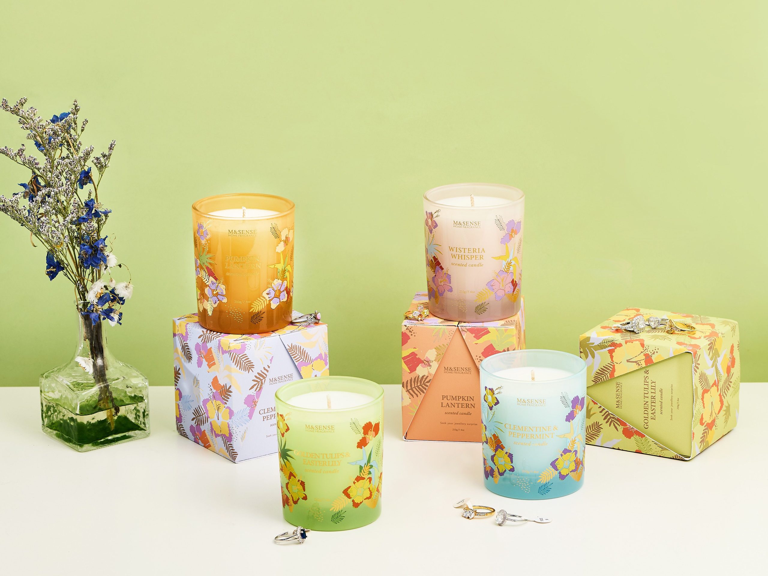 M&SENSE SCENTED CANDLE WITH RING INSIDE1