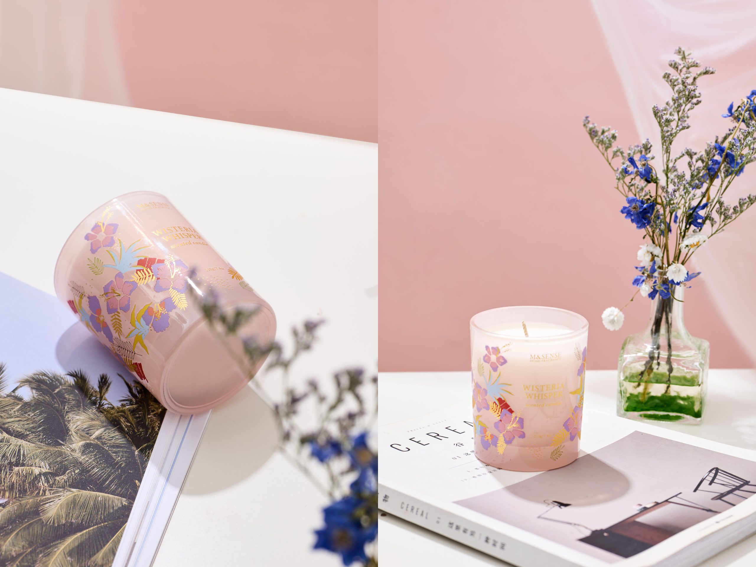M&SENSE SCENTED CANDLE WITH RING INSIDE