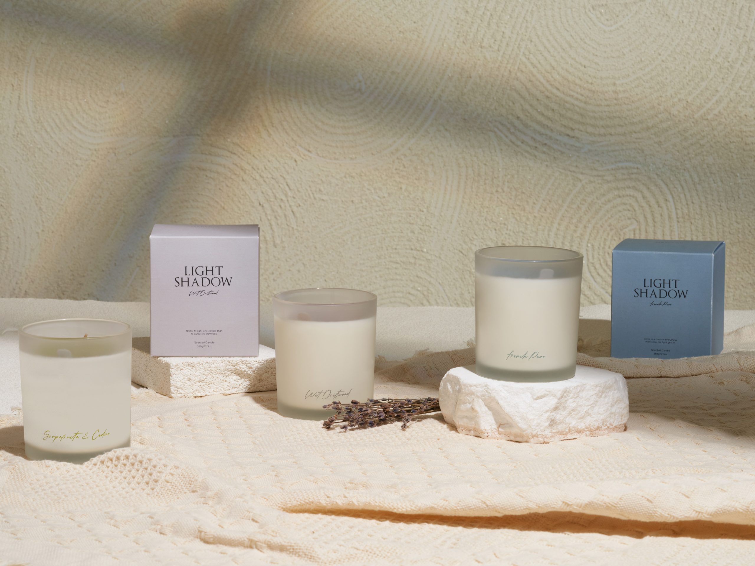 Light Shadow Scented Candle