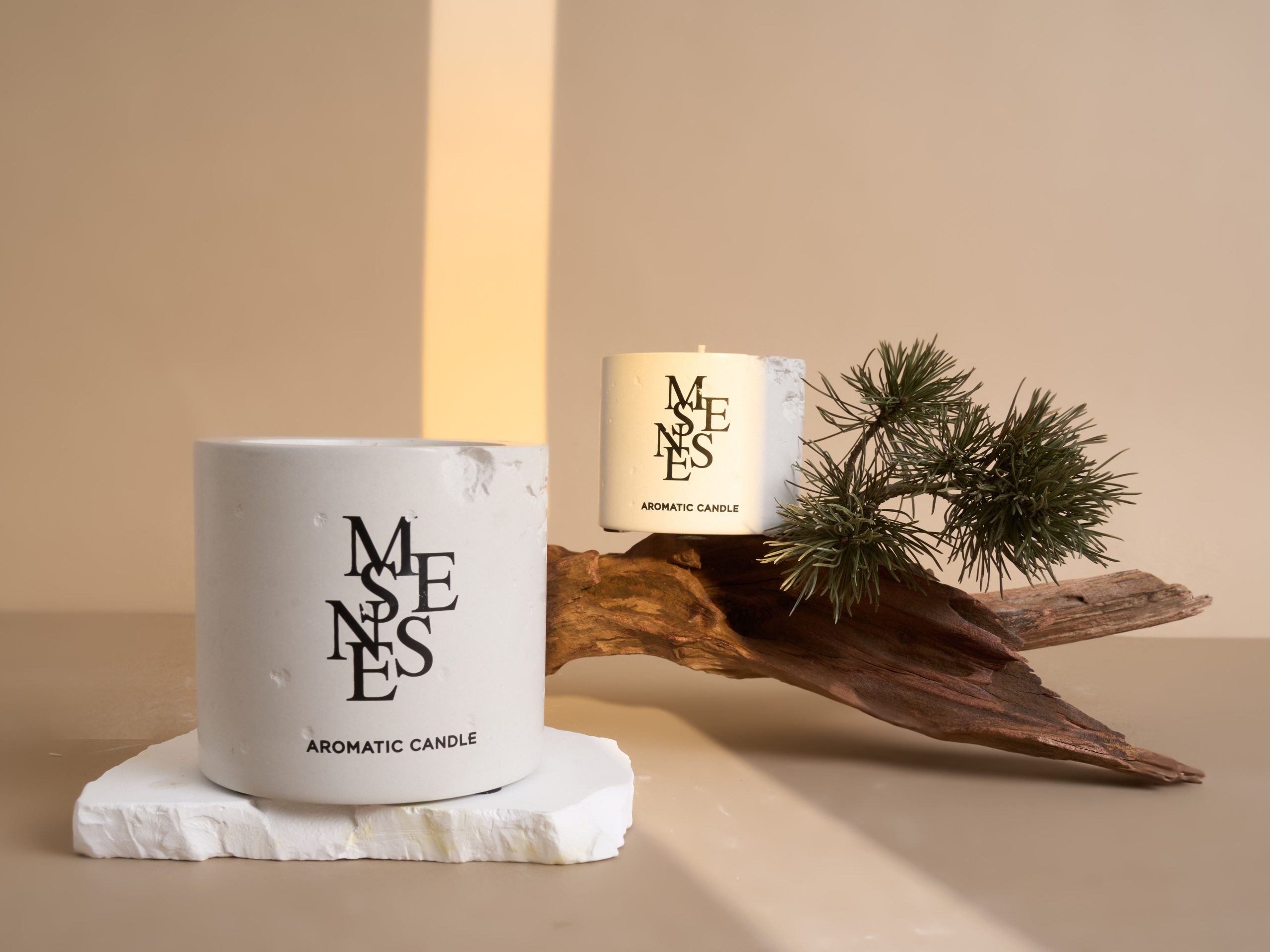 CEMENT COLLECTION CRACKED CEMENT SCENTED CANDLE