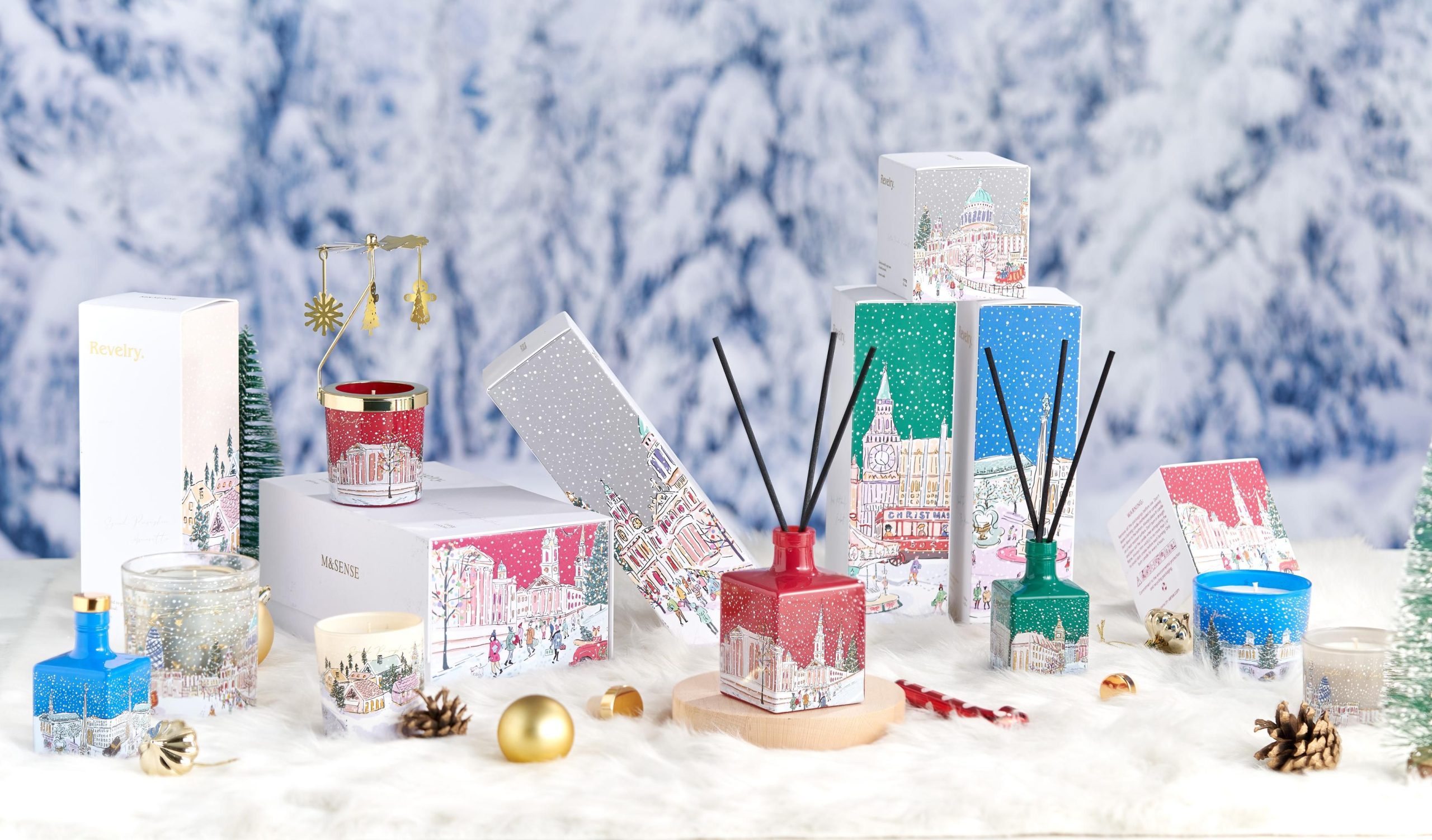 CHRISTMAS SNOW COLLECTION REED DIFFUSER
