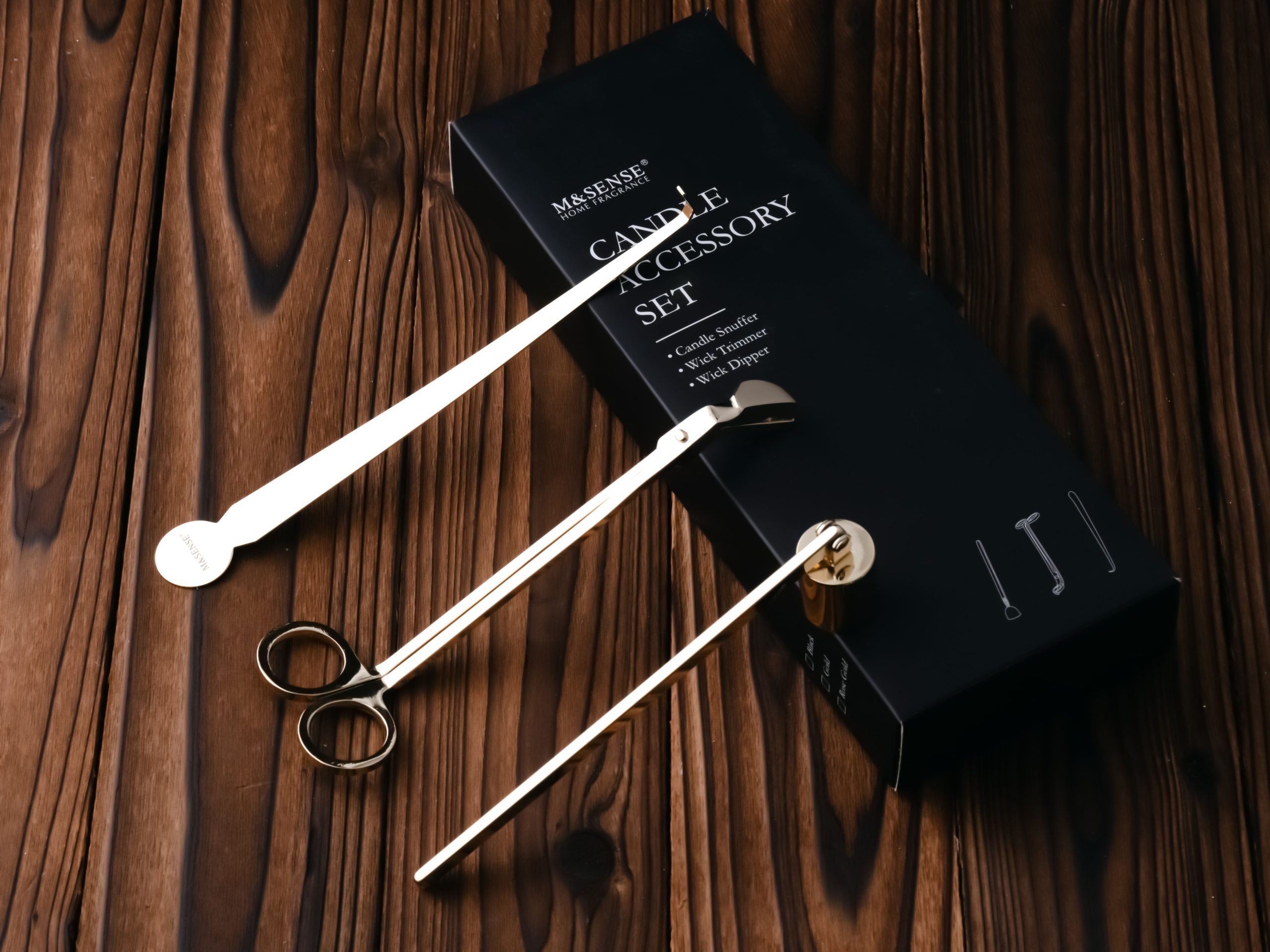 M&SENSE 3 IN 1 CANDLE ACCESSORIES SET