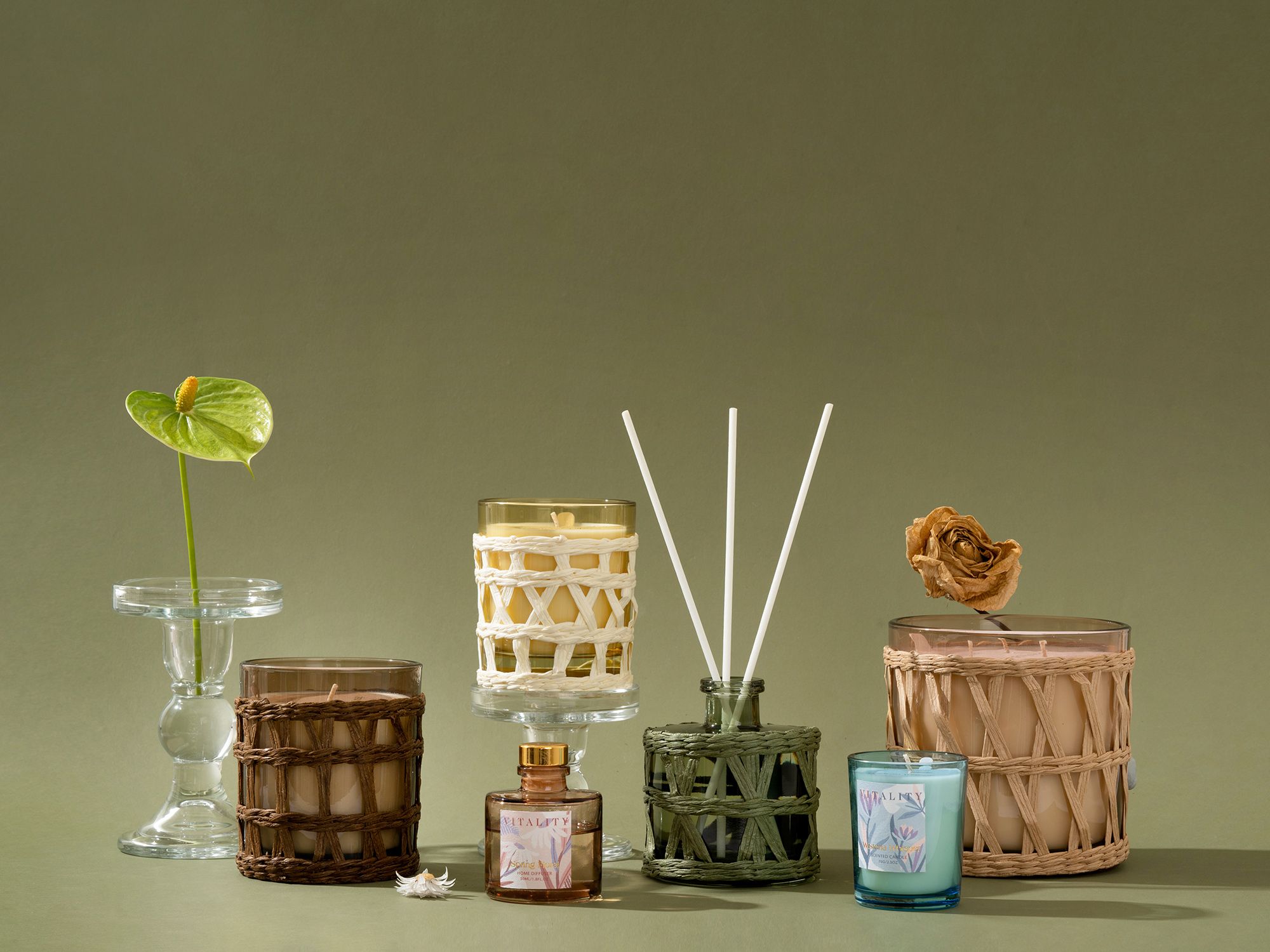 Knit & Woven 3 Wick Large Jar Scented Candle